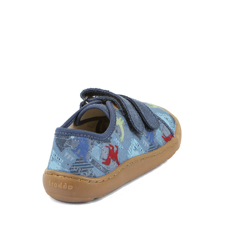 Froddo Barefoot Canvas Shoes - Dinosaurs