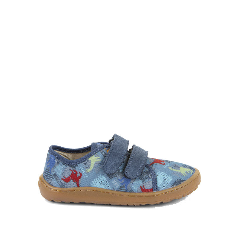 Froddo Barefoot Canvas Shoes - Dinosaurs
