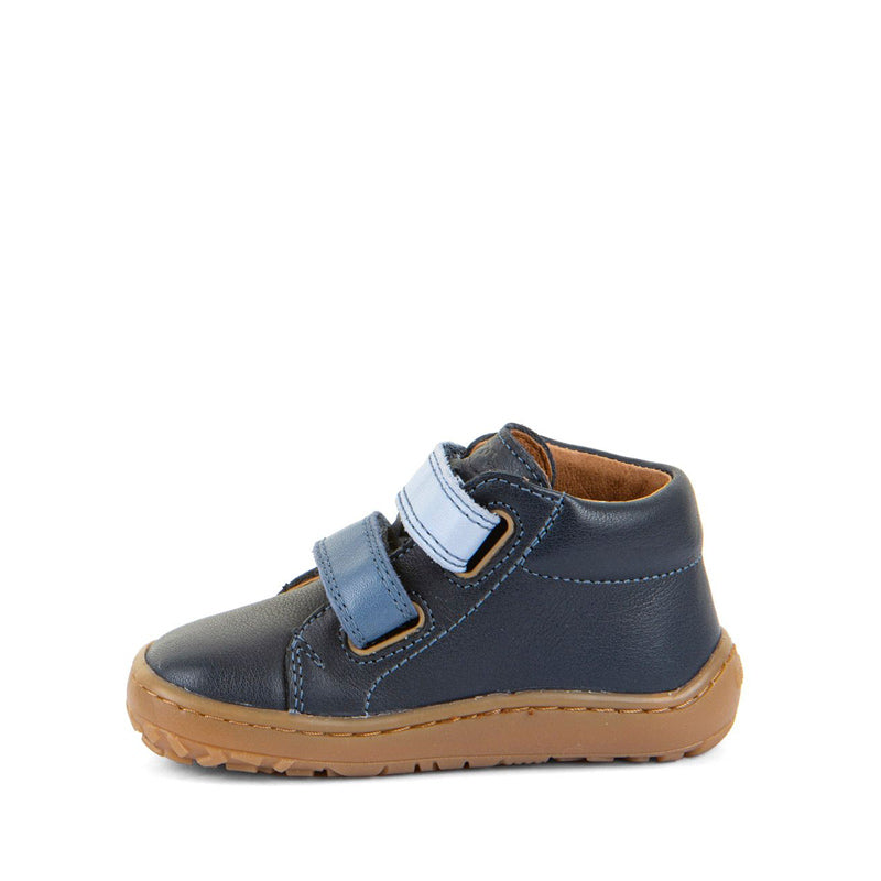 Froddo Kids Barefoot First Step Shoe - Blue, inner side view.