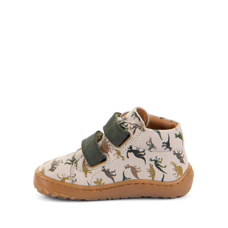 Froddo Kids Barefoot First Step Shoe - Green, inner side view.