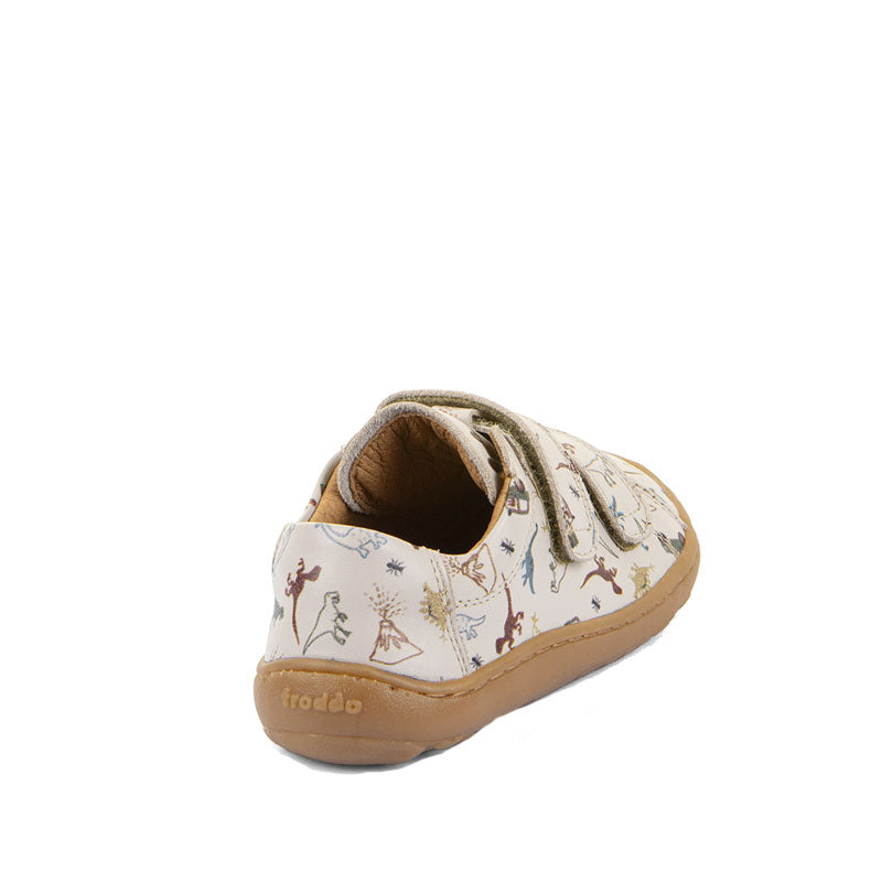 Froddo Kids Barefoot Base Velcro Shoes - Dinosaurs