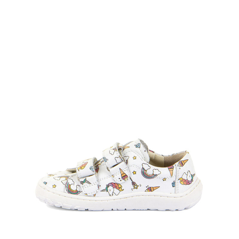 Froddo Kids Barefoot Base Velcro Shoes - Unicorns