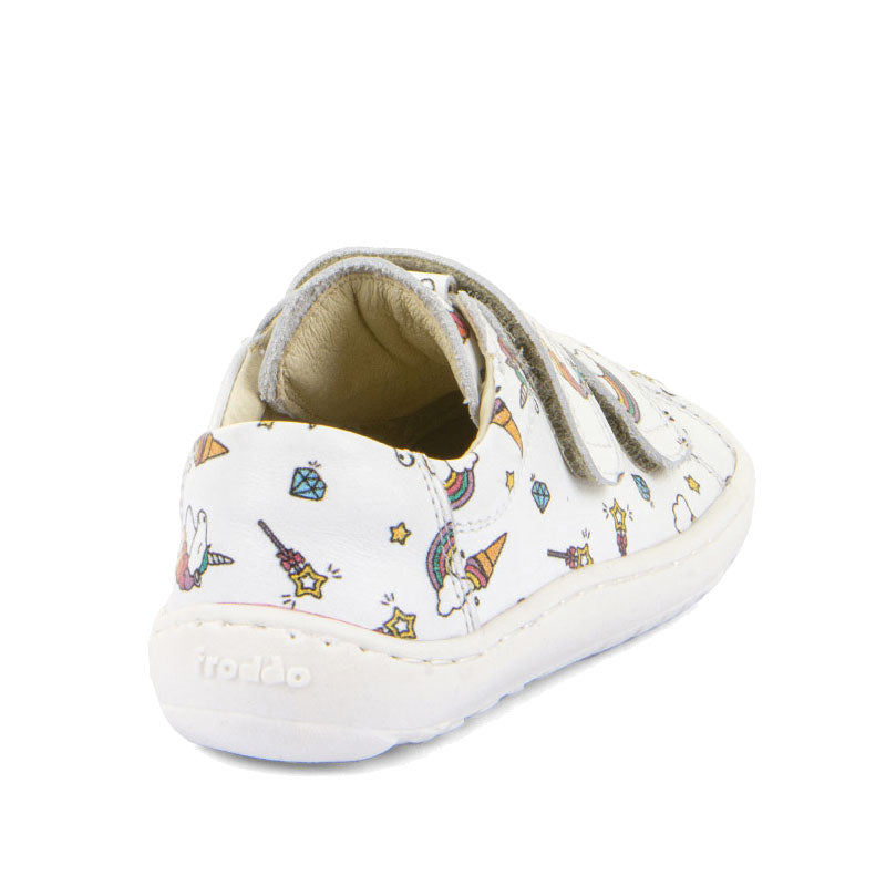 Froddo Kids Barefoot Base Velcro Shoes - Unicorns