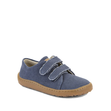 Froddo Botaniq Barefoot Canvas Trainers - Blue