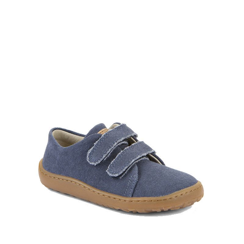Froddo Botaniq Barefoot Canvas Trainers - Blue