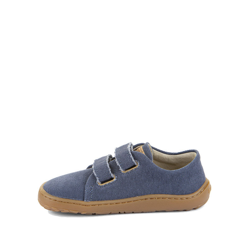 Froddo Botaniq Barefoot Canvas Trainers - Blue
