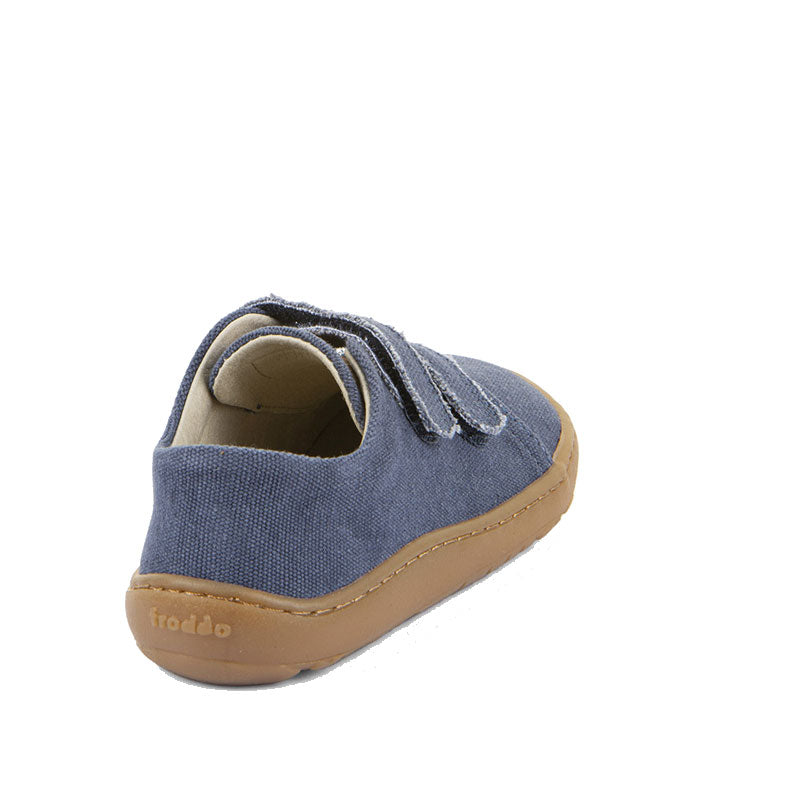 Froddo Botaniq Barefoot Canvas Trainers - Blue