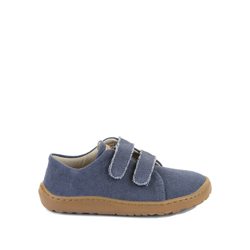 Froddo Botaniq Barefoot Canvas Trainers - Blue
