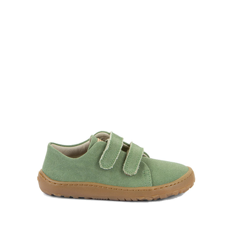 Froddo Botaniq Barefoot Canvas Trainers - Green