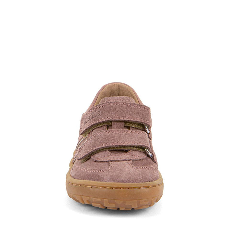 Froddo F-Motion Shoe - Dark Pink, front view.