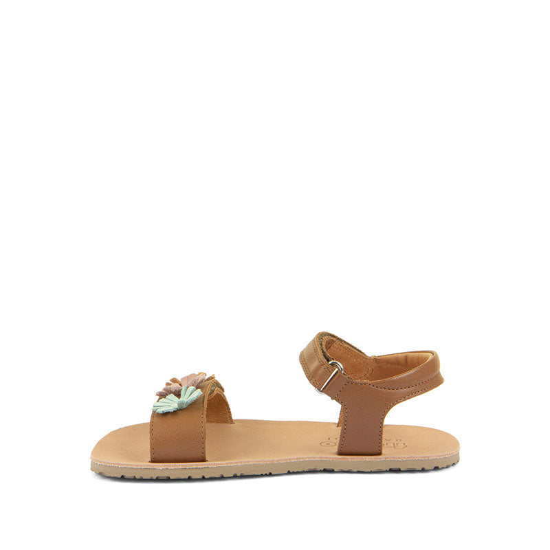 Froddo Barefoot Flexy Flowers Sandals - Brown