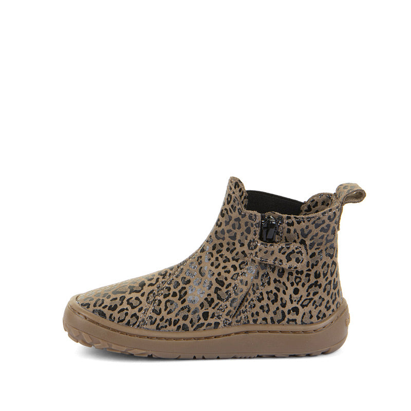 Froddo Kids Barefoot Chelys Boot - Beige+, inner side view.