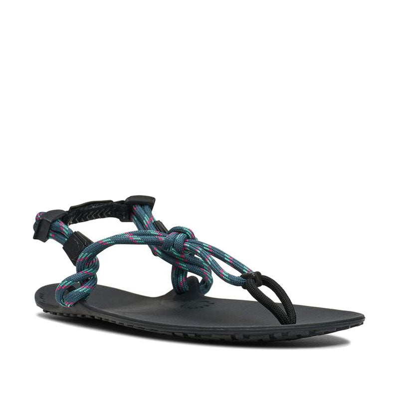 Xero Women's Huarache Sandal Genesis - Sea Moss, angled view showing outer side and front.