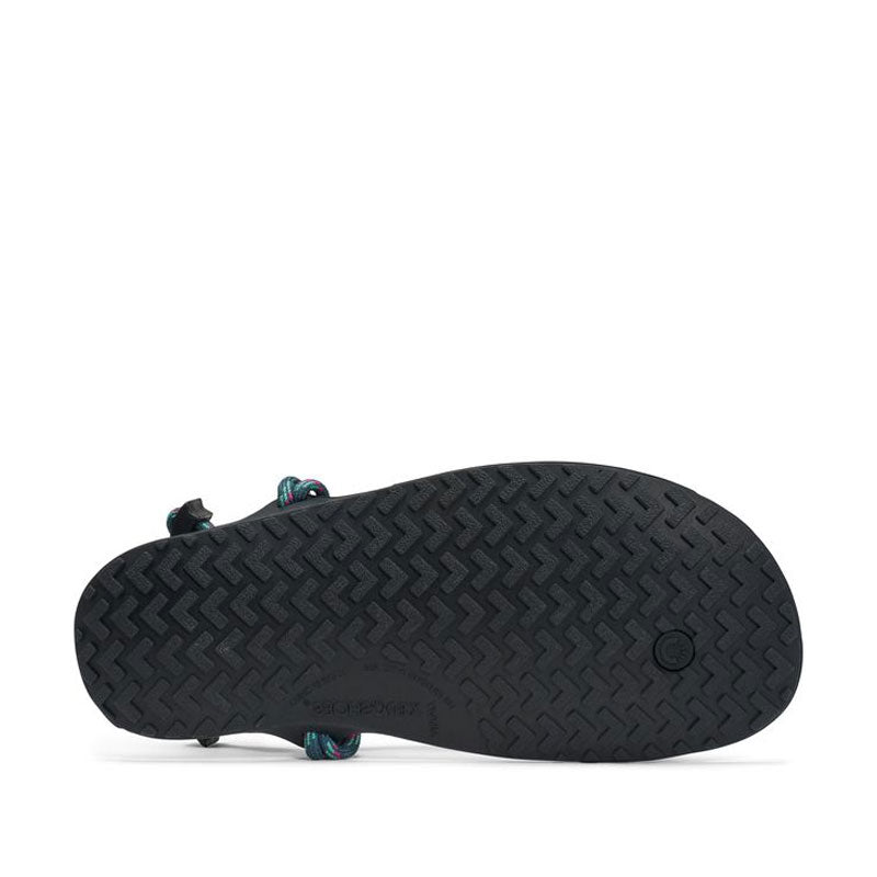 Xero Women's Huarache Sandal Genesis - Sea Moss, sole view.