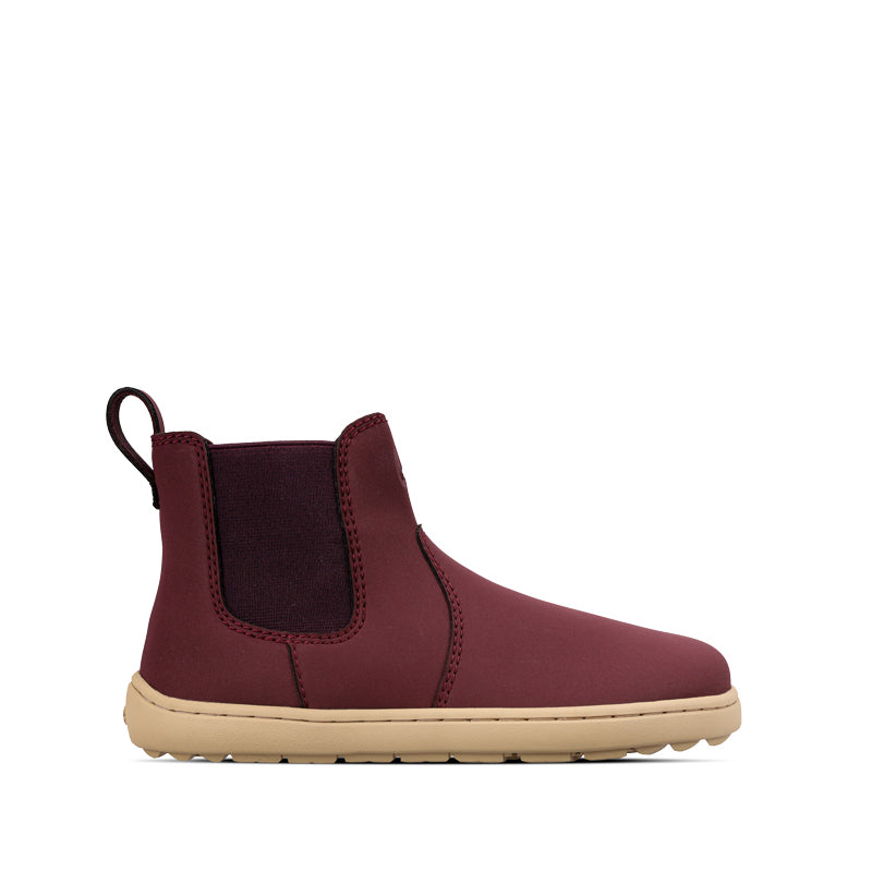 Be Lenka Kids Boot Halla - Burgundy, outer side view.