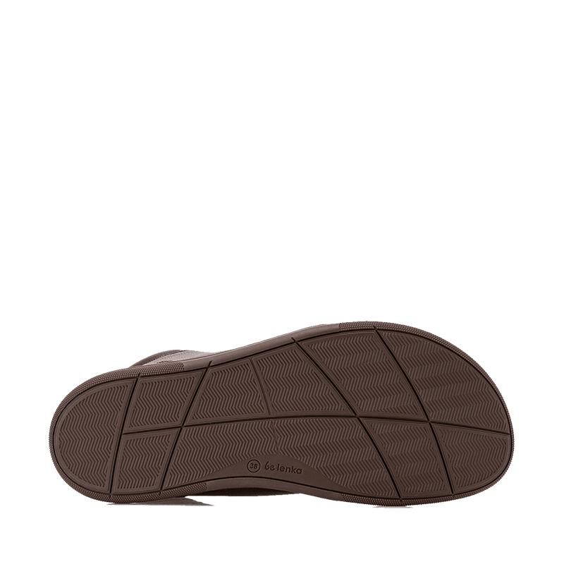 Be Lenka Adults Boot Icono - Chocolate, sole view.
