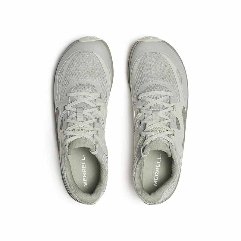 Pair of Merrell Men's Trail Glove 8 Trainers - Oolong, top view.