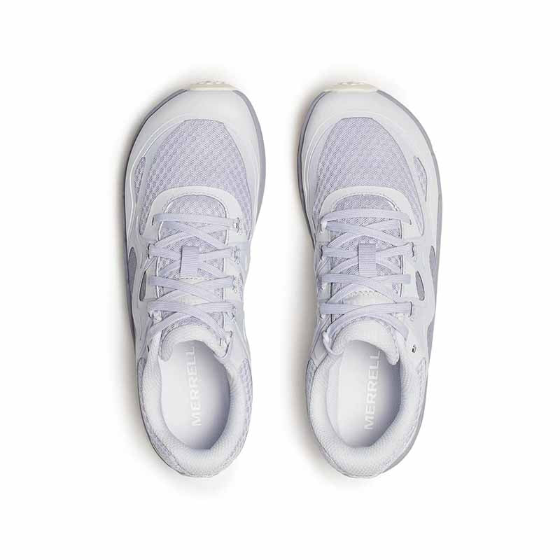 Pair of Merrell Women's Trail Glove 8 Trainers - Casper, top view.