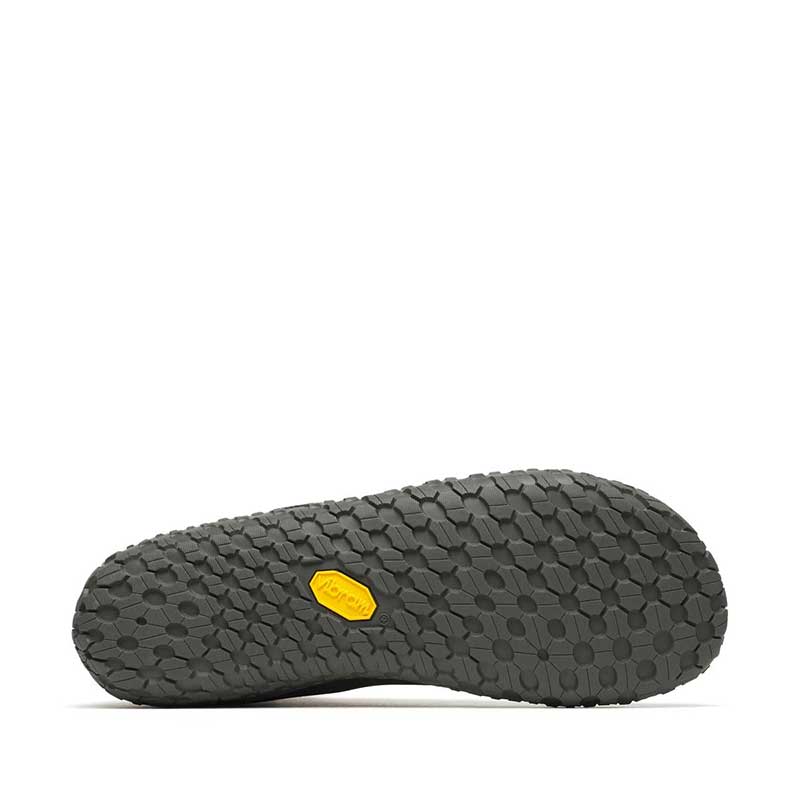 Merrell Women's Vapor Glove 7 Trainer - Black, sole view.