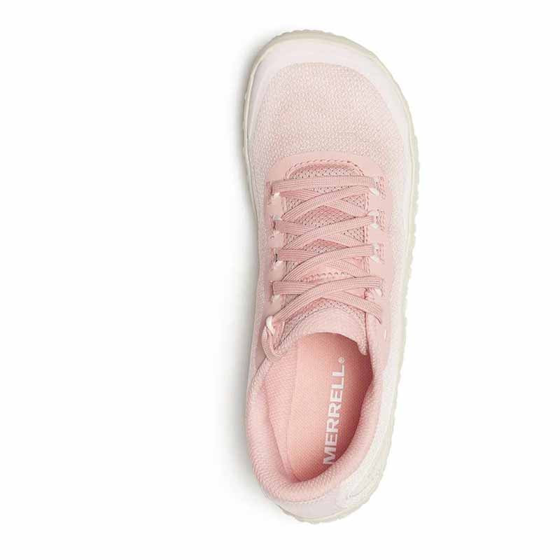 Merrell Women's Vapor Glove 7 Trainer - Rosa, top view.