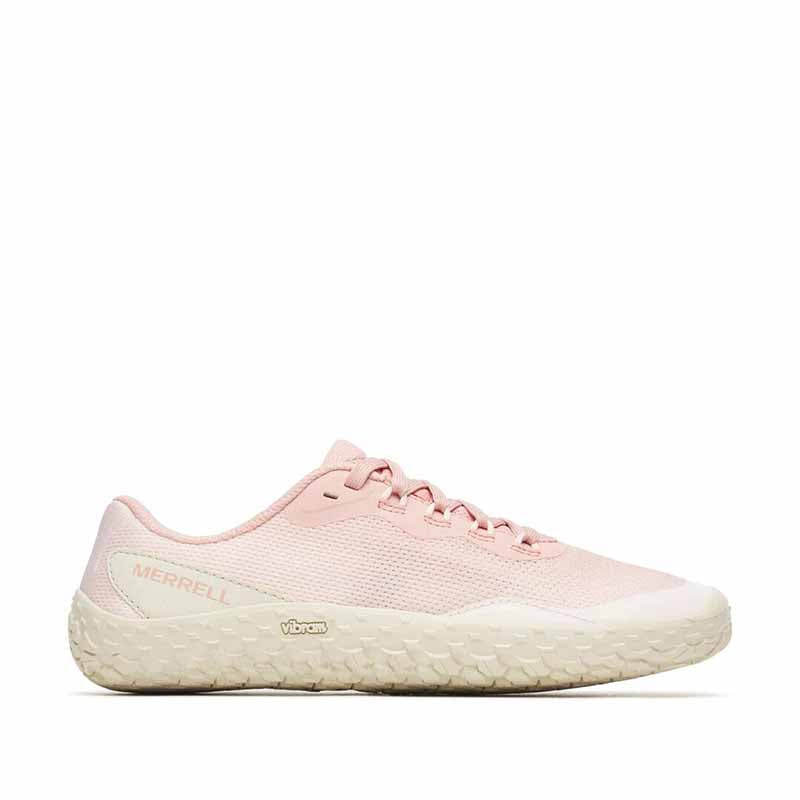 Merrell Women's Vapor Glove 7 Trainer - Rosa, outer side view.