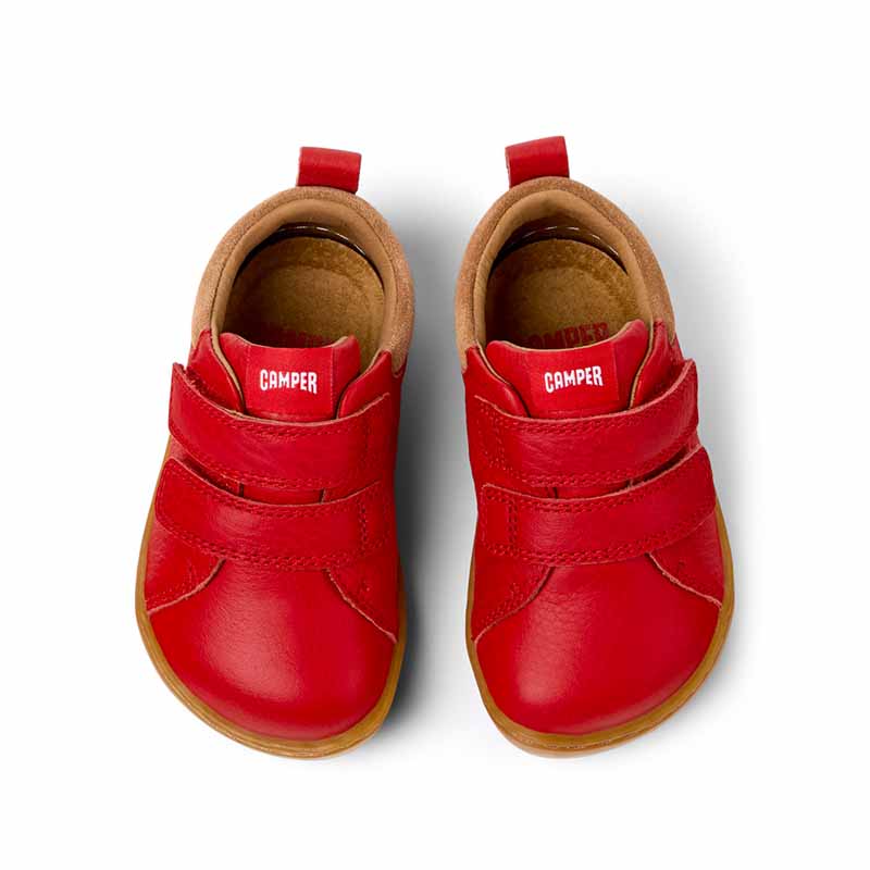 Camper Kids Peu First Walker Shoes -  Red