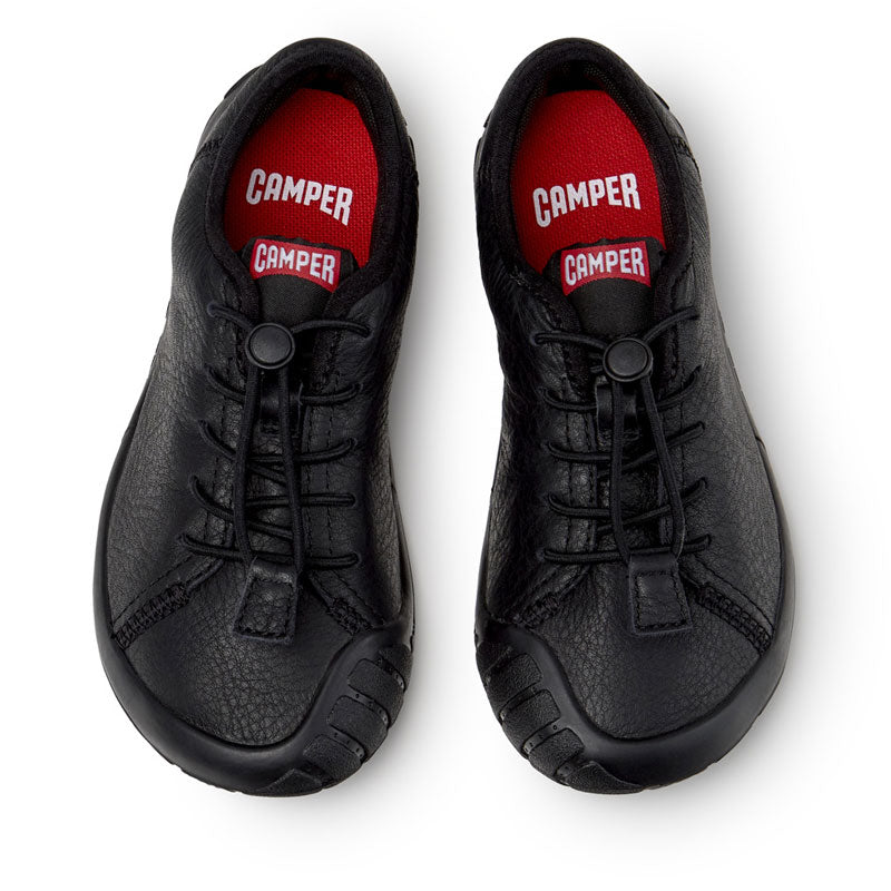 Camper Kids Peu Path School Shoes - Black