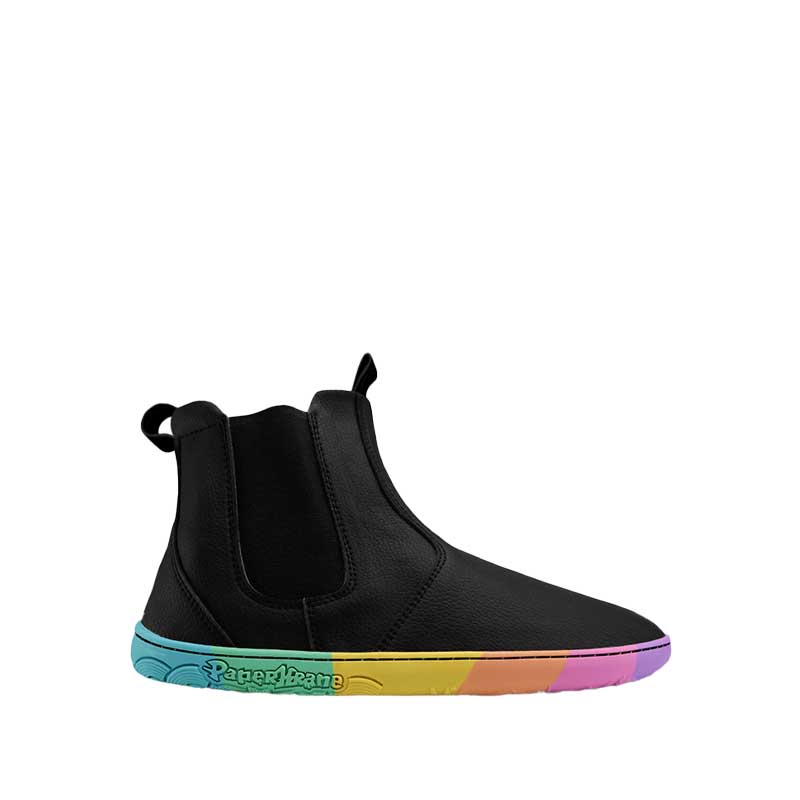 PaperKrane Kids Chelsea Boot - Kranebow, outer side view.