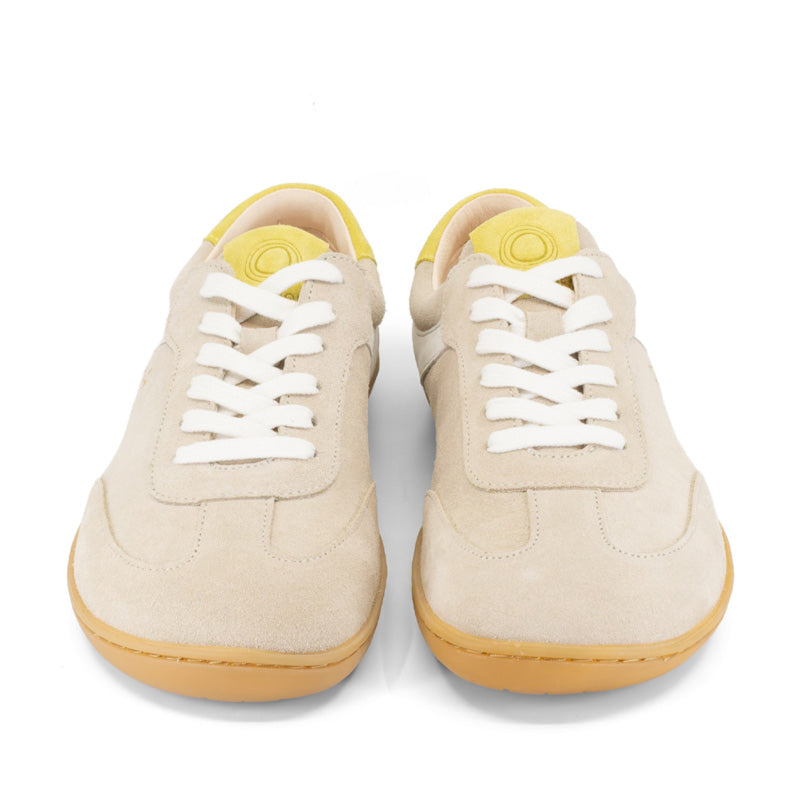 Pair of Mukishoes Trainers Lyra - Pandora, front view.