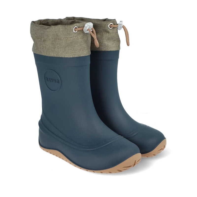 Rayve Kids Wellingtons Monsoon Winter Cover - Dark Blue