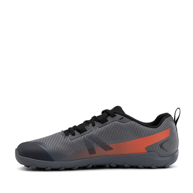 Xero Women's Trail Shoe Mesa Summit - Asphalt, inner side view.