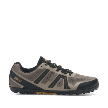 Xero Men's Trail Shoe Mesa Trail II - Fallen Rock/Black, outer side view.
