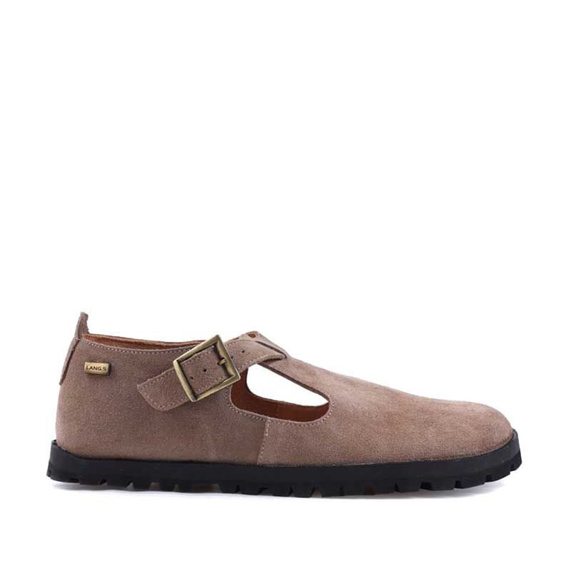 Tikki Lang.S Women's Shoe Mira - Almond, outer side view.