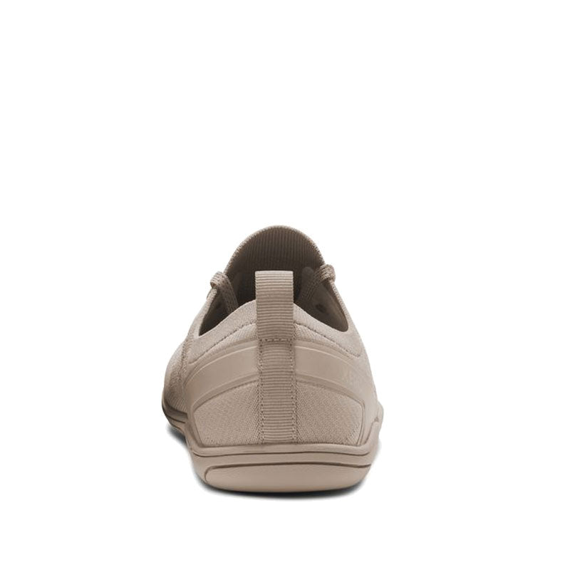Xero Women's Shoe Nexus Knit - Silver Lining, rear view.