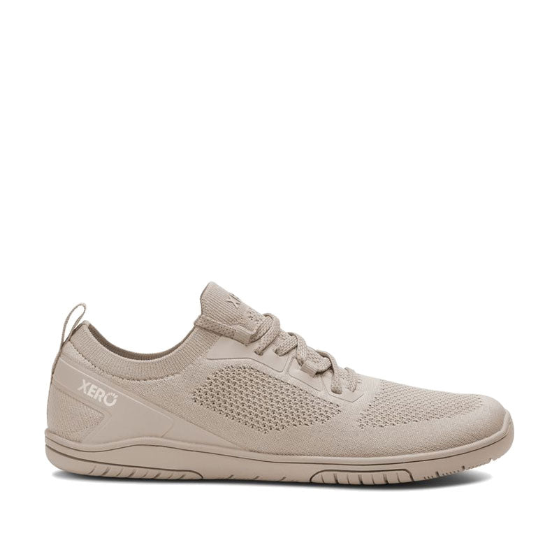 Xero Women's Shoe Nexus Knit - Silver Lining, outer side view.