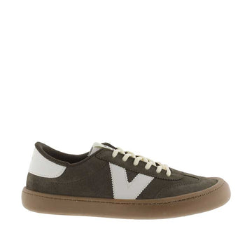 Victoria Adults Trainer Olmo - Khaki, outer side view.