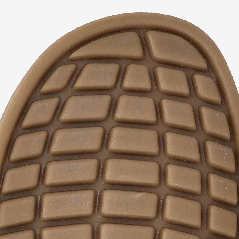 Groundies Adults Panama Trainers - Beige/Sage Green