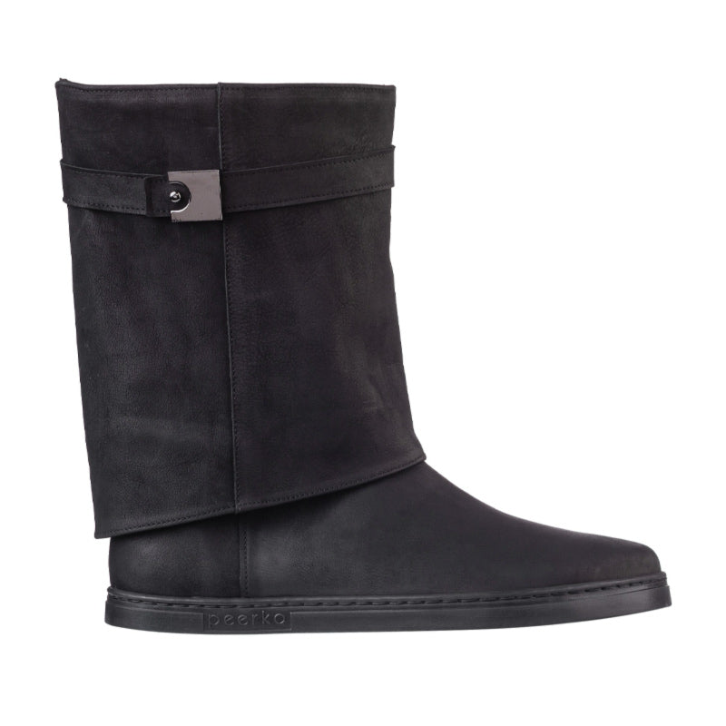 Peerko Women's Boot Eve - Noir, outer side view.