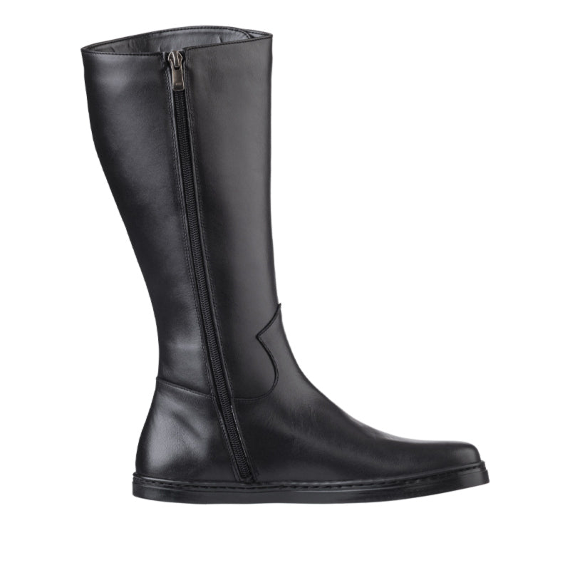 Peerko Women's Boot Joana - Black, inner side view.