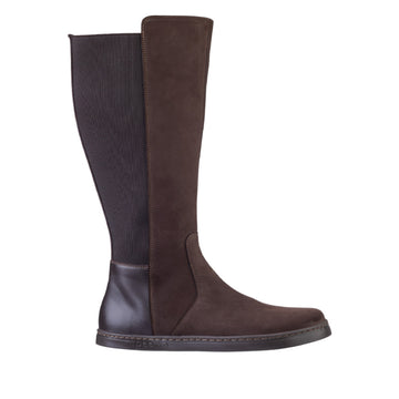 Peerko Women's Regina II Boot - Brown (Wider Calf), outer side view.