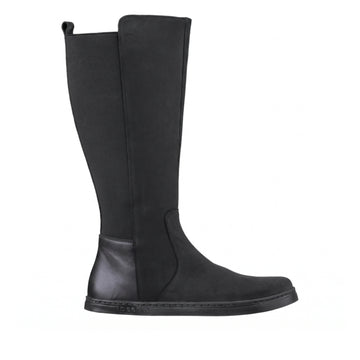 Peerko Women's Boot Regina II - Black (Narrower Calf), outer side view.