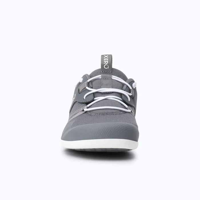 Xero Men's Athletic Shoe Prio Coast - Steel Grey, front view.