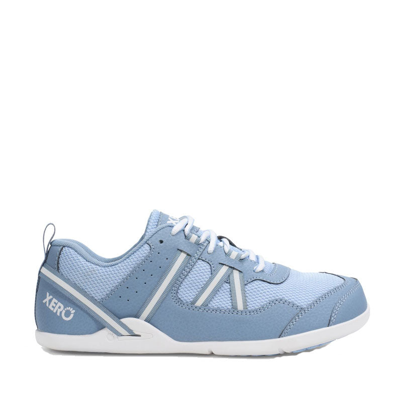 Xero Women's Athletic Shoe Prio - Dusty Blue, outer side view.