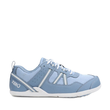 Xero Women's Athletic Shoe Prio - Dusty Blue, outer side view.