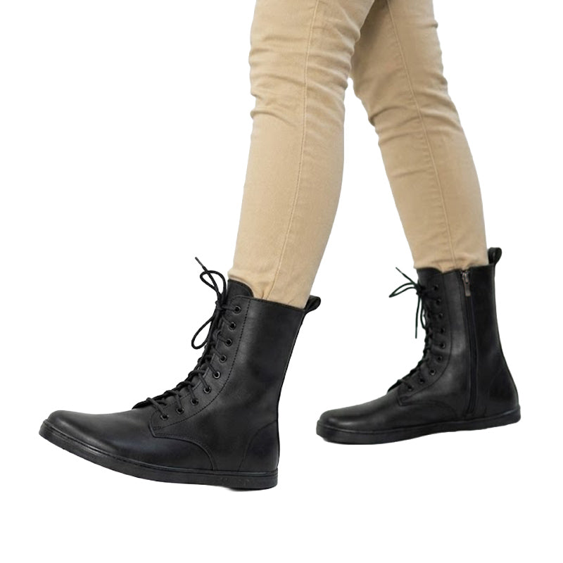 Person wearing Peerko Adults Boots Pulse - Rock.