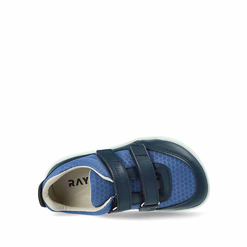 Rayve Kids Trainer Catbourne - Dark Blue, top view.