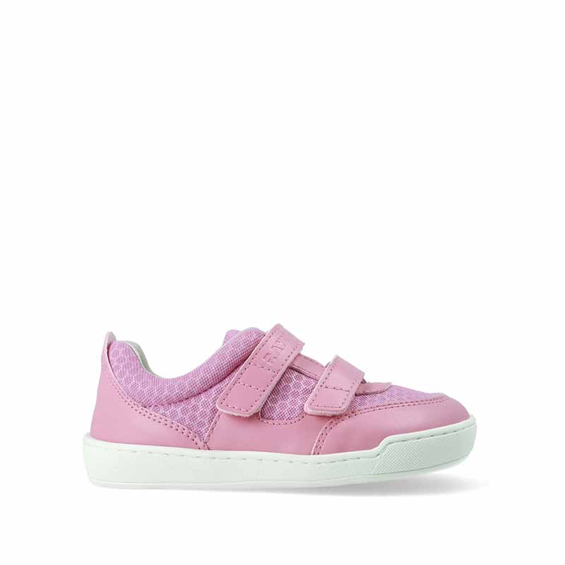 Rayve Kids Trainer Catbourne - Pink, outer side view.