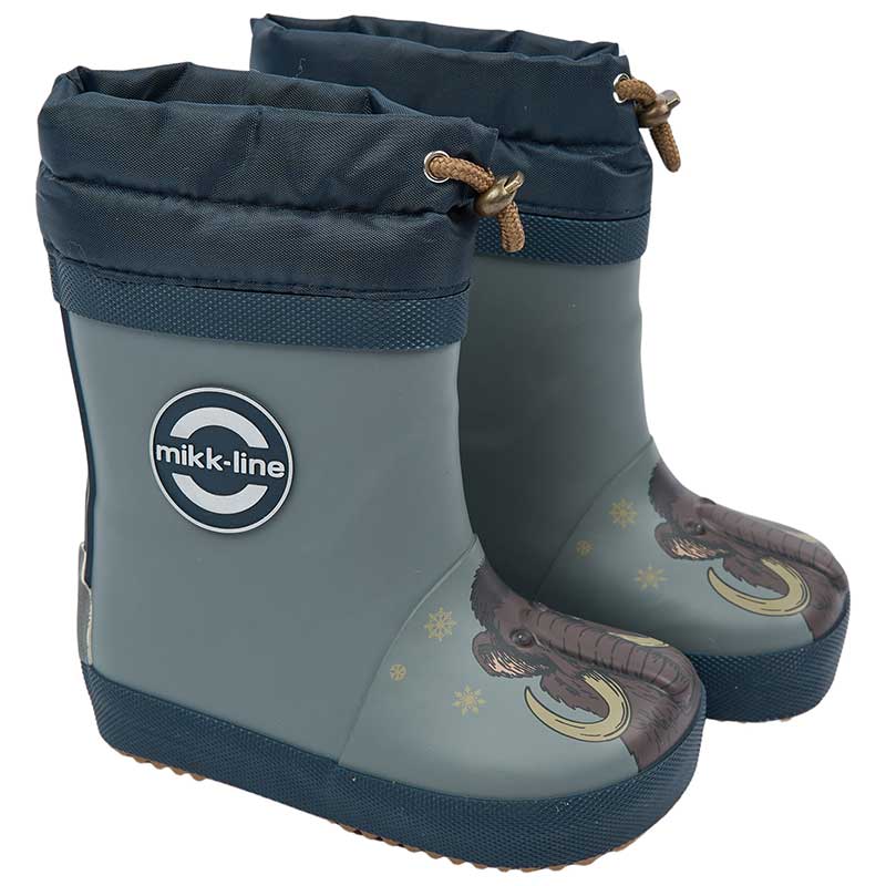 Mikk-Line Kids Winter Barefoot Wellingtons - Mammoth
