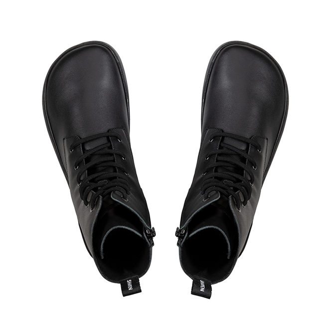 Shapen Adults Maverick Combat Boots - Matt Black
