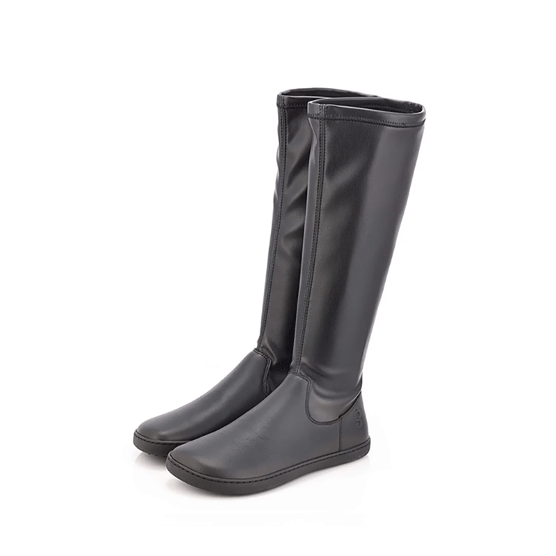 Shapen Women's Stretchy Knee-High Boots - Black